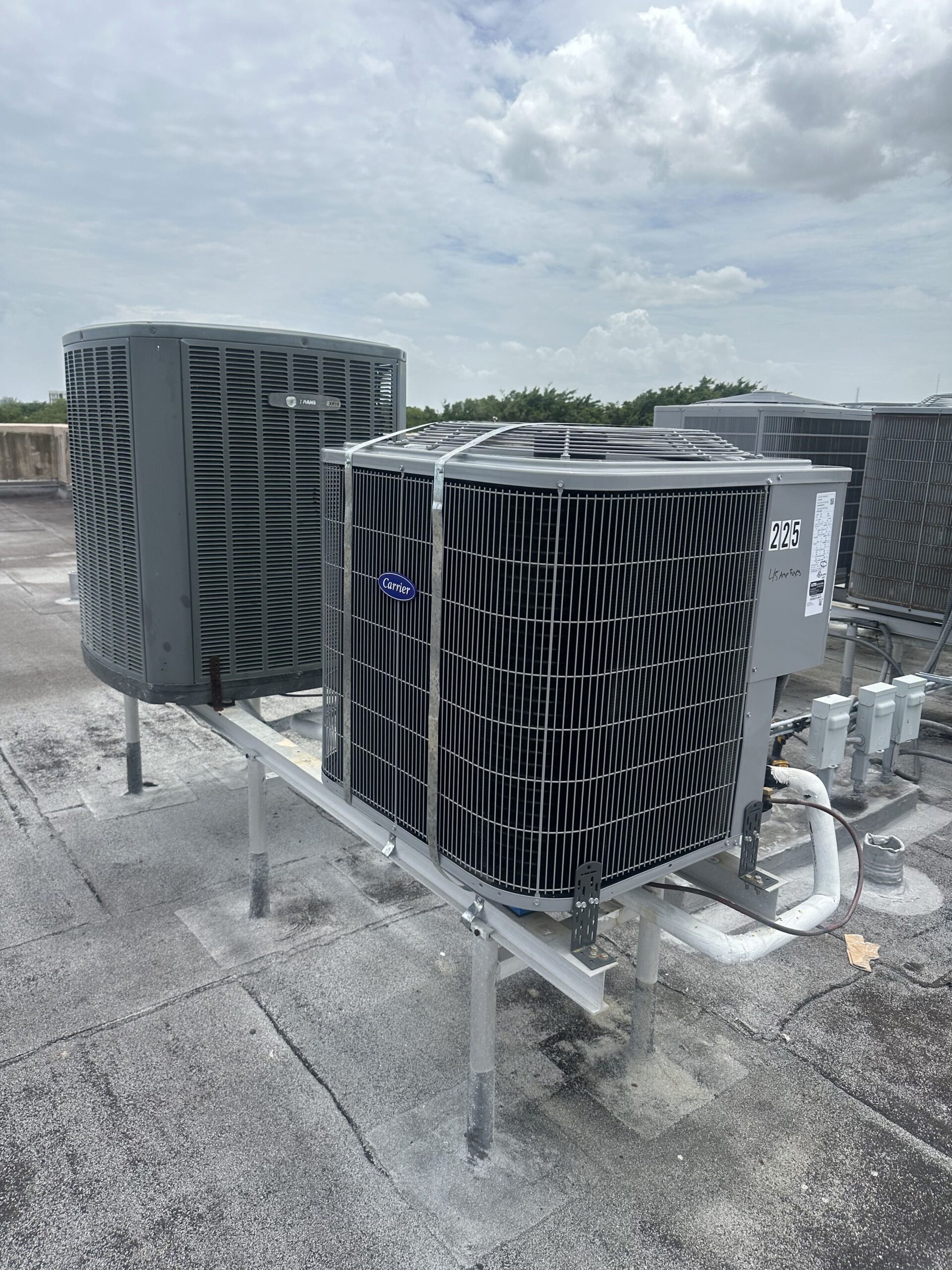 rooftop ac unit install