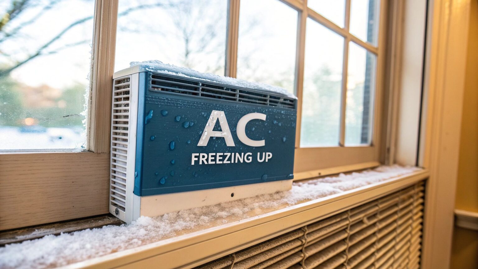 Why Is My Window AC Freezing Up? Causes & Quick Fixes